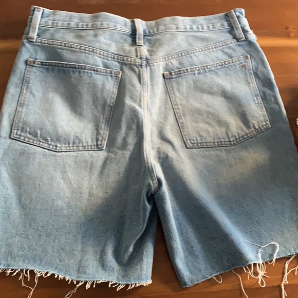 Madewell Baggy Denim Bermuda Shorts - Picture 3 of 4